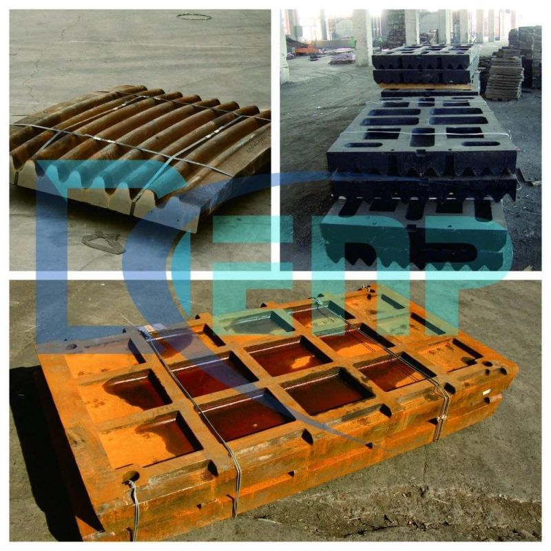 High Manganese Steel Casting Jaw Die Jaw Plate for Export