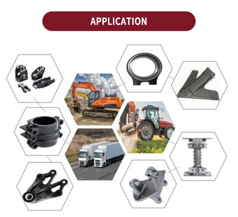 OEM Factory Sand Casting Gravity Casting Sand Casting Ductile Iron Truck Parts