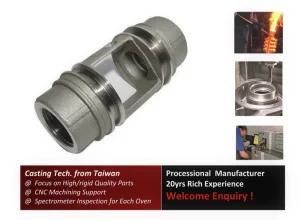 Stainless Steel Quick Couplings for Valve Precision Investment Casting / Wax Lost Casting ...