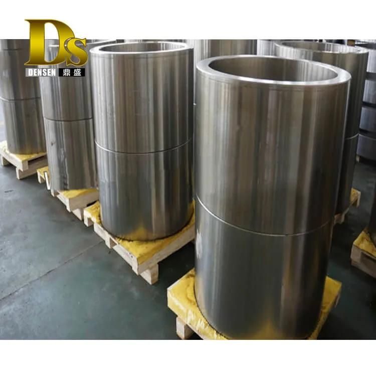 Densen Customized Super Large Carbon Steel Forging Cylinder Barrel and Shaft