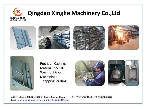 Custom Steel Casting Metal Precision Casting with Machining