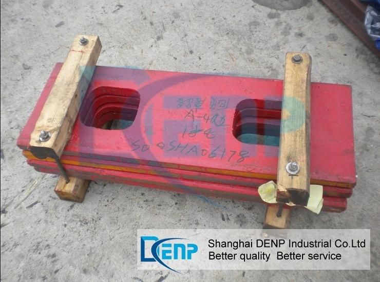 Jaw Crusher Shanbao Toggle Plate in Good Quality