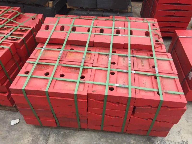High Manganese Jaw Plate for Jaw Crushers