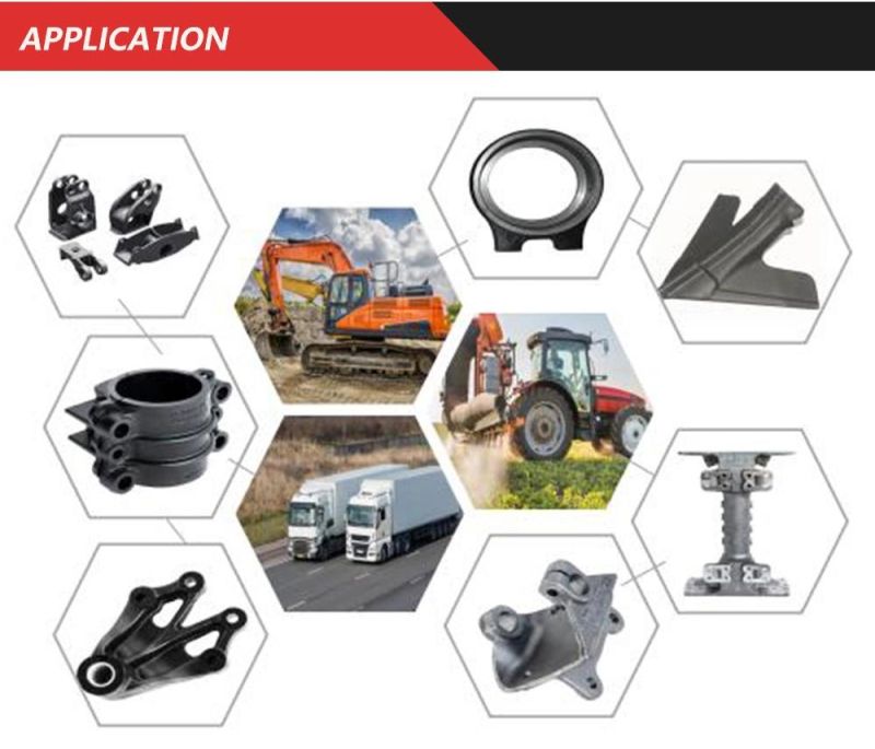 Grey Cast Iron, Nodular Cast Iron for Hot Sale Pumps, Impellers, Valves