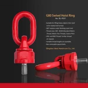 Swivel Hoist Ring, Swivel Lifting Ring - Iel-9051/Alloy G80 M30