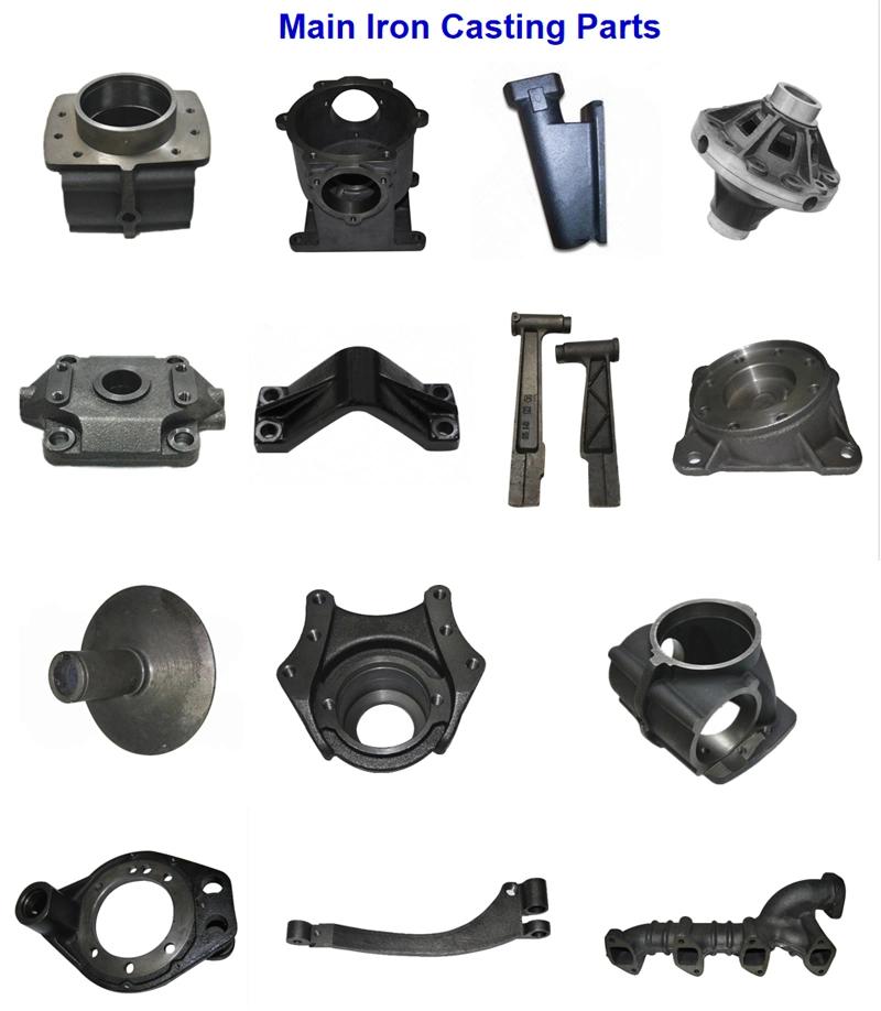 China Foundry Customized OEM Sand Cast Bearing Seat CNC Milling Gray Iron Casting