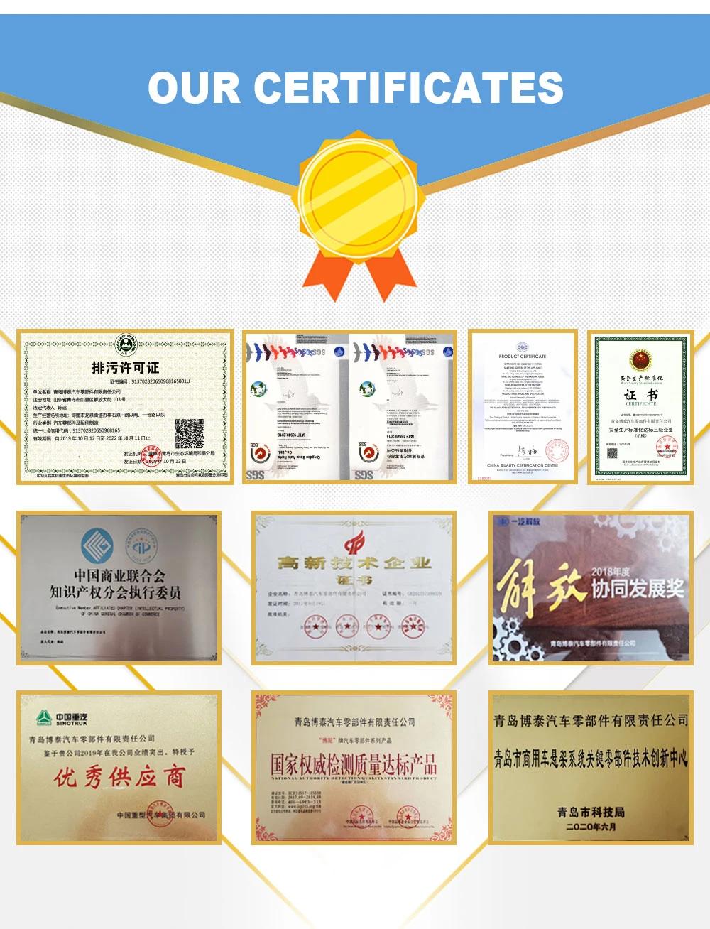 China FAW Designated Supplier Truck Cast Iron Auto Parts