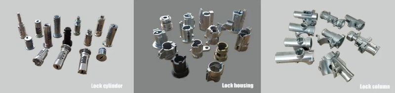 High Standardized Customized Ignition Lock Housing Zinc Die Casting Auto Parts