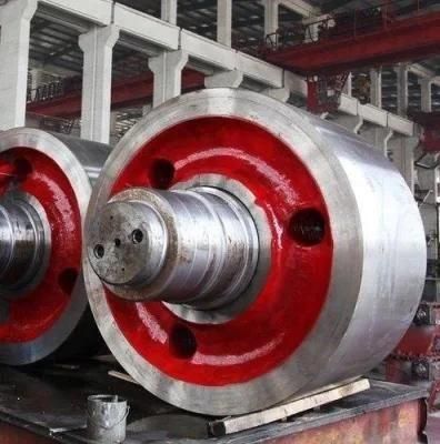Large Sand Casting Cast Steel Rotary Kiln Riding Wheel for Mining Cement Industry