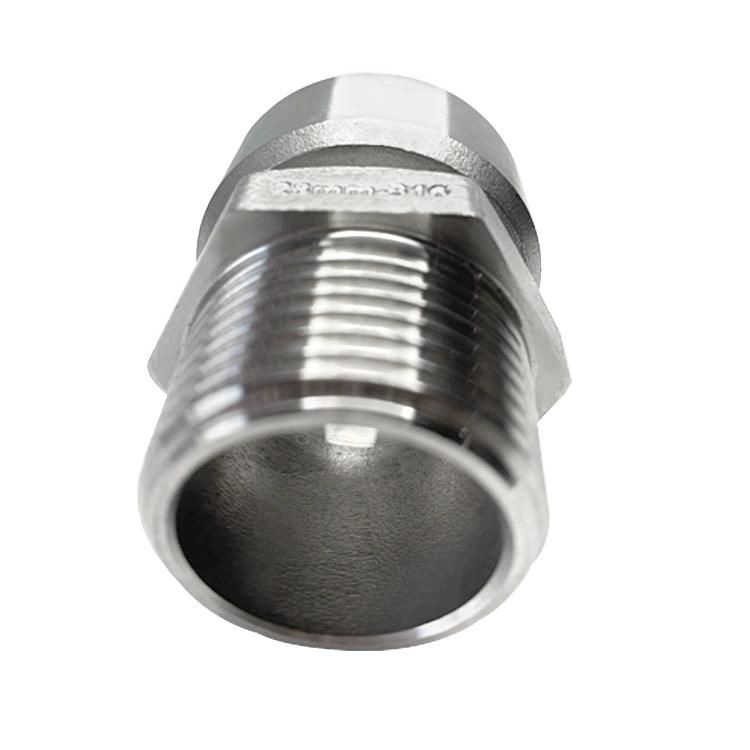 OEM Factory Stainless Steel Direct Customized Investment Casting 15mm-54mm Straight Fittings Stainless Lost Wax Casting for Plumbing Accessories