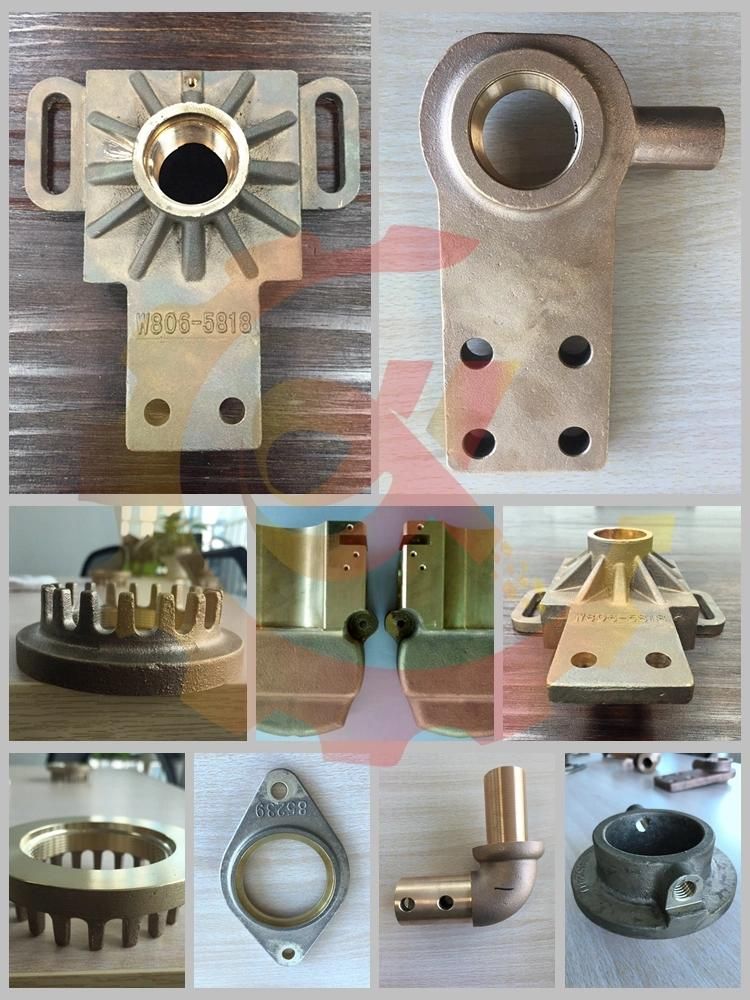 OEM Brass Copper Sand Casting Process Custom Water Pumps Part with CNC