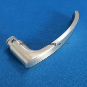 High Precision Stainless Steel Door Handle Hardware Casting by Lost Wax Castin