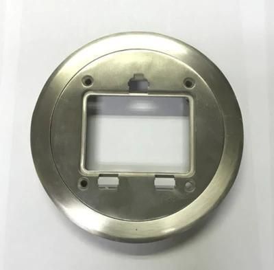 Custom Precision Metal Die Casting Electrical Socket with CNC Machining and Spray Coating