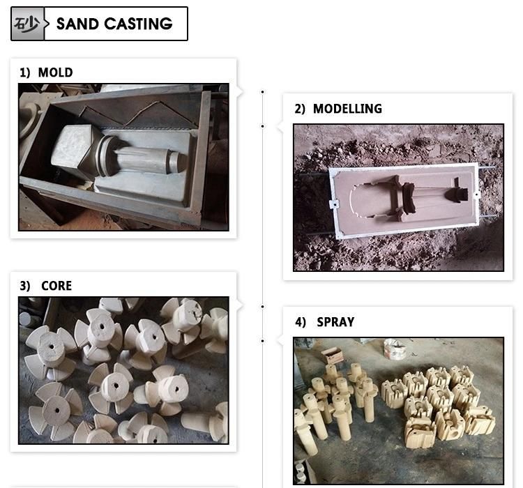 OEM Manifold Aluminum Sand Casting with CNC