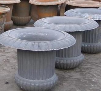 Factory OEM Cast Iron Garden Pot Metal Grey Iron Sand Casting