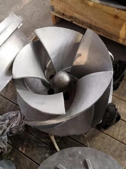 Factory OEM Carbon Steel Lost Wax Investment Casting Gas Turbine Wheel Turbine Impeller