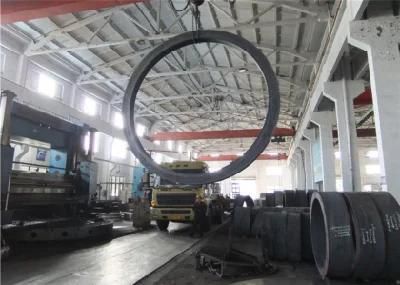 Max Od 5000mm A350 Lf3 Lf6 Carbon Steel Forging Rings Rough Machined Q+T Heat Treatment