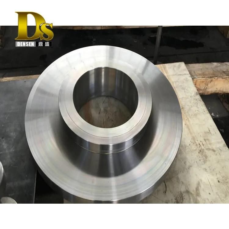 Densen Customized OEM Forging Parts, Alloy Steel Super Large Hot Forging Track Wheels