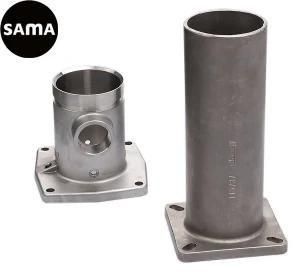 OEM Steel Investment Casting for Pipe Parts with Machining