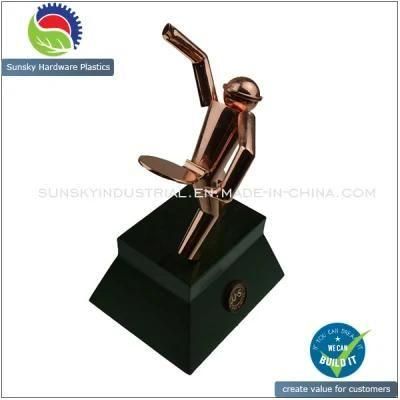 Hot Selling Die Casting for Golden Coating Wine Bottle Holder