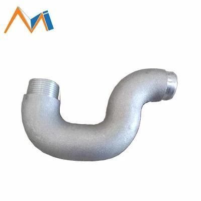 Manufacturer Custom Aluminum Parts Oil Connection Elbow Gravity Die Casting