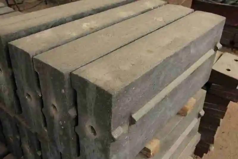 PF Impact Crusher Parts 26%Cr Casting Blow Bar