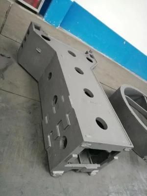 China Lost Foam Casting Factory Milling Machine Platform Machine Tool Bed Iron Casting