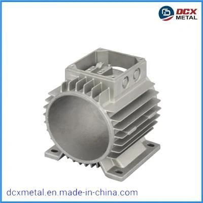 Customized Anodized Aluminium 6061-T6 CNC Machined Spindle Parts Motor Housing