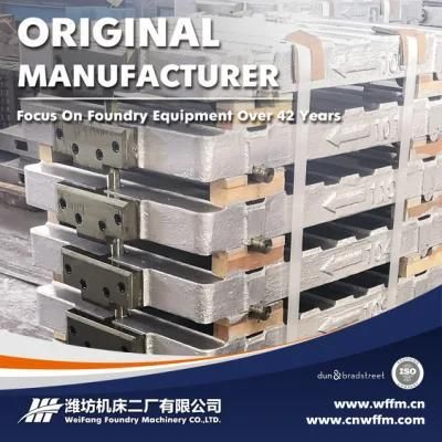 Cast Iron Pallet Trolley for Sand Castings Automatic Moulding Line