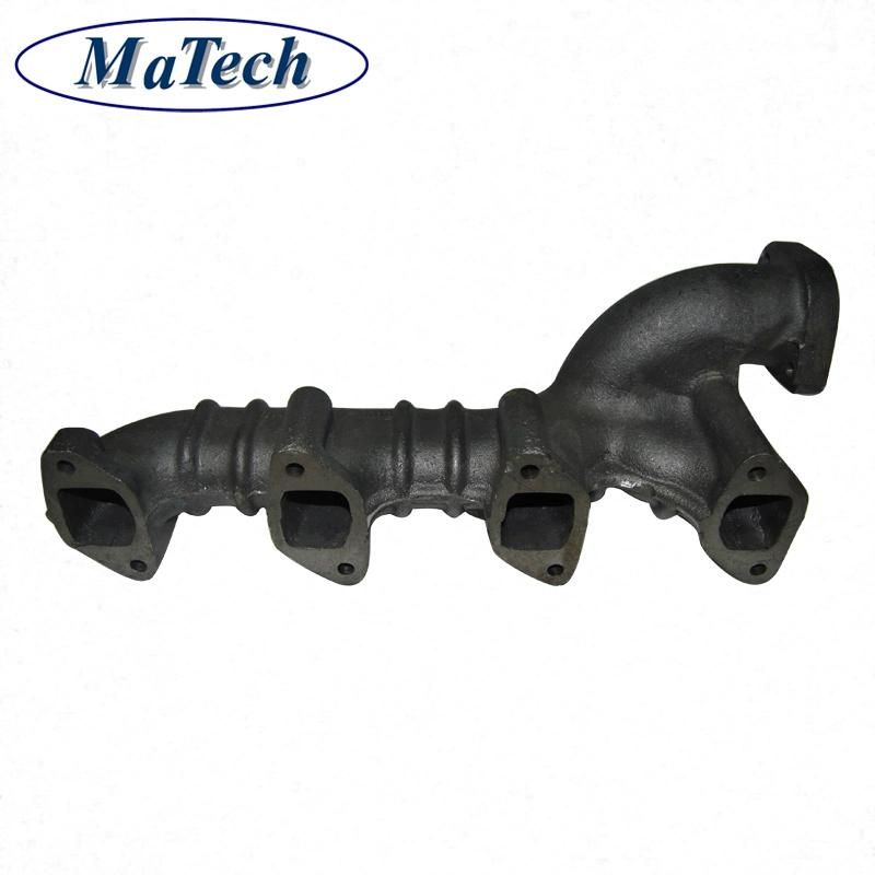Stainless Steel Iron Cast Types of Metal Casting Exhaust Manifold 0.8