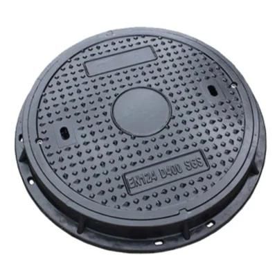 Densen Customized Ductile Iron Manhole Cover with Hinge and Lock, Water Tank Manhole ...