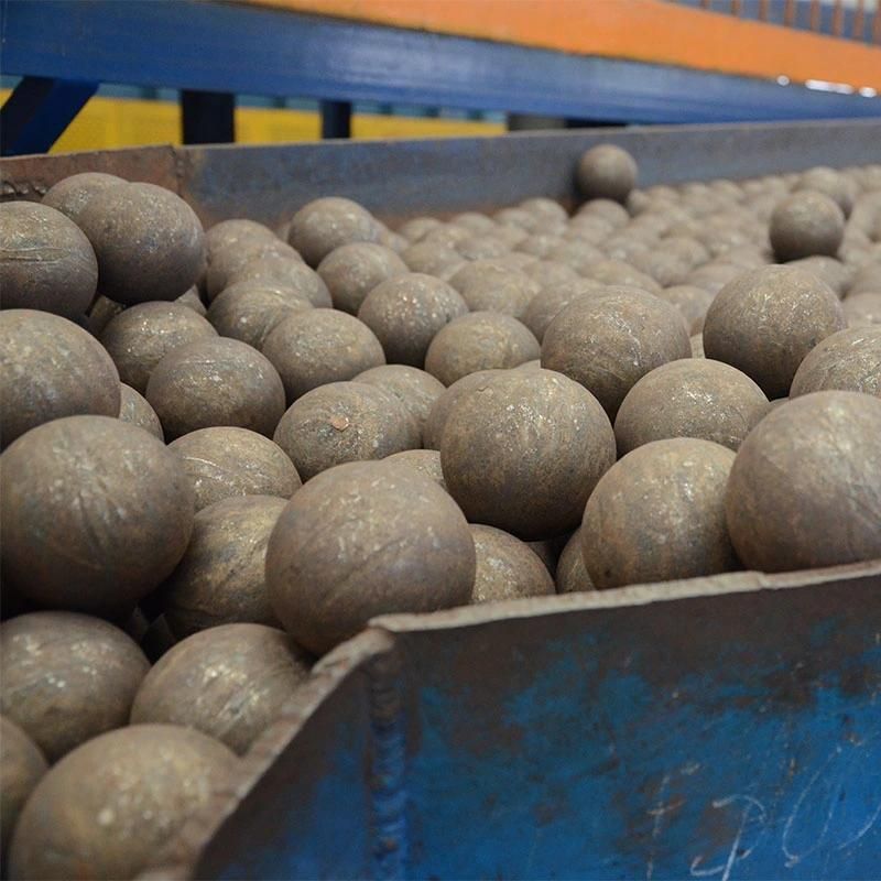 55mm Steel Mineral Cast Grinding Balls