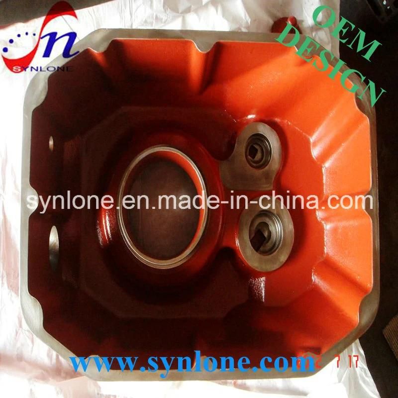 Sand Casting Casting Iron Gear Box with Machining Part