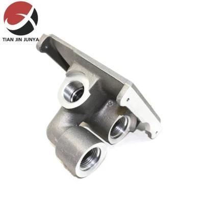 Customized Stainless Steel Machinery Parts Lost Wax Casting Elbow Pipe Fittings