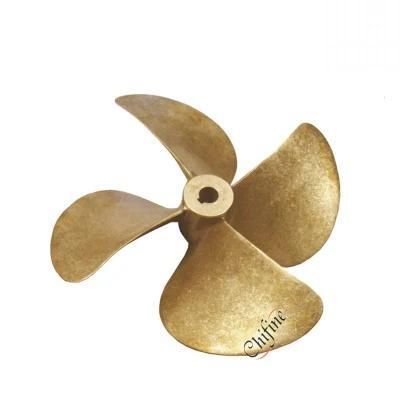 OEM High Precision 4 Blade Type Marine Ship Boat Cast Brass Propeller