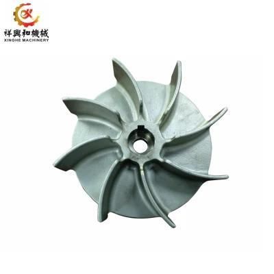OEM Precision Investment Casting Stainless Steel Excavator Parts Impeller with Shot ...