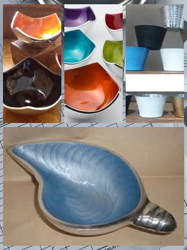 Customized Die Casting ADC12 Aluminium Bowl with CNC Machining