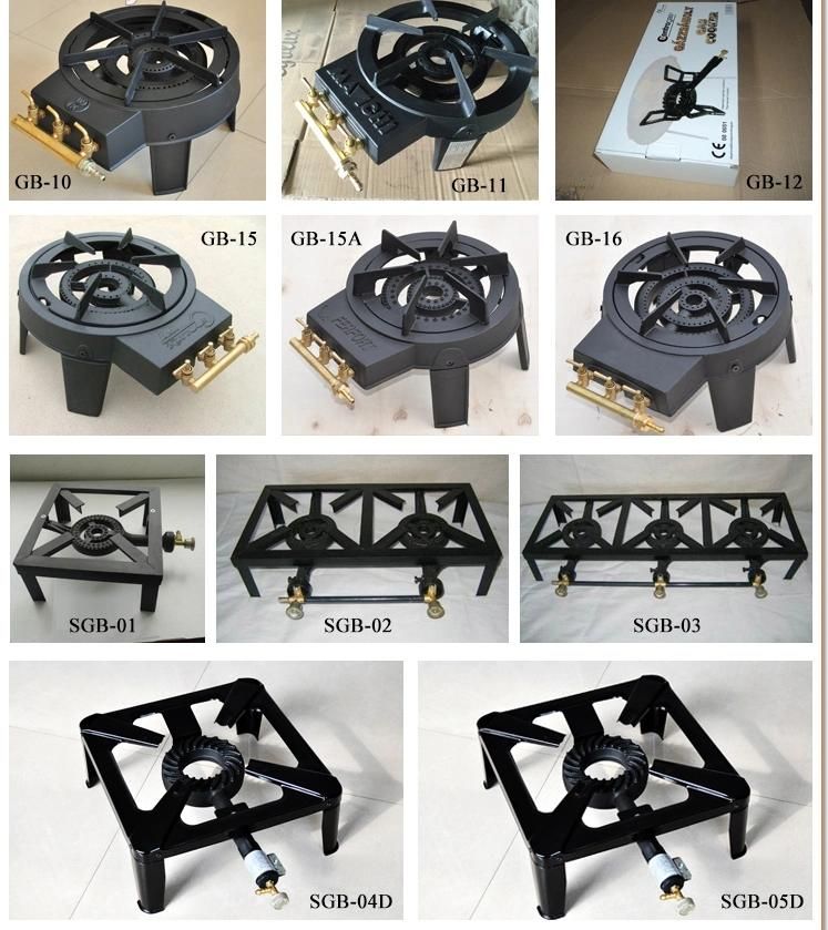 Customized Ductile/Grey Iron BBQ Grill Sand Cast Iron Gas Burner