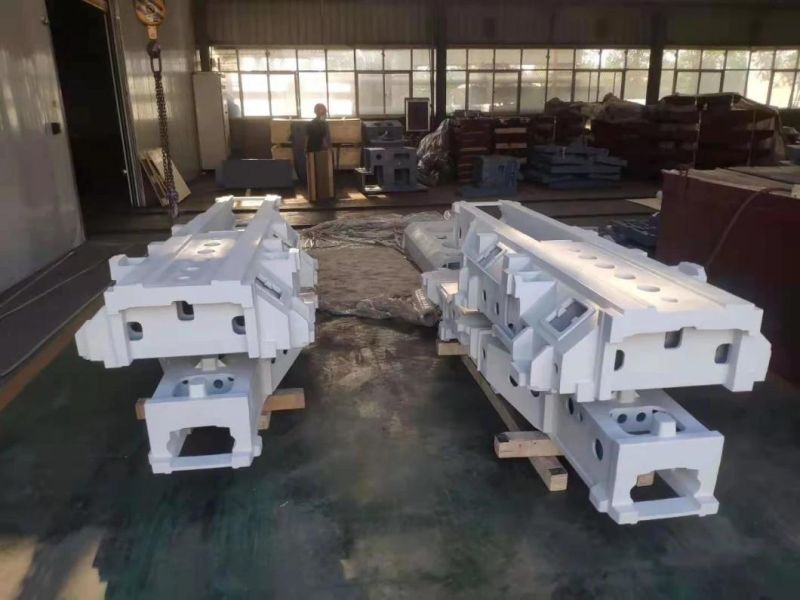 Foundry Sand Casting Large Cast Iron Machine Tool Parts, Machine Lathe Vertical Column