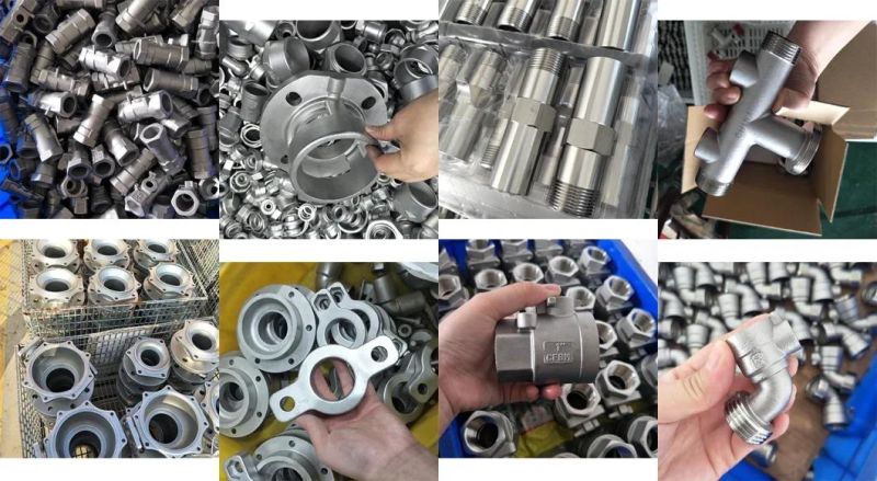 Lost Wax Casting OEM Factory Fitting Parts Silica Sol Investment Casting in China Valve Pump Component Ship Building Power Plants Offshore Stainless Steel