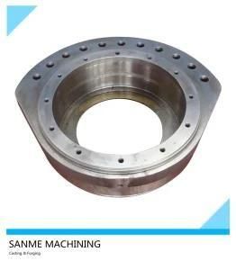 OEM Large Steel Casting CNC Machining Part for Bearing Housing