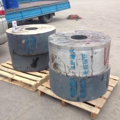 Customized Forged Heavy Duty Alloy Steel Rail Wheel for Wagon on Track, Forging Steel Rail ...