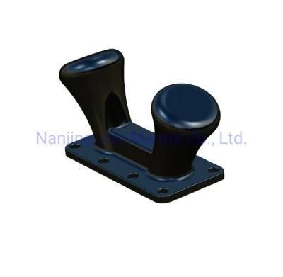 Double Bit Mooring Bollard Steel Grey Iron Double Bit Bollard