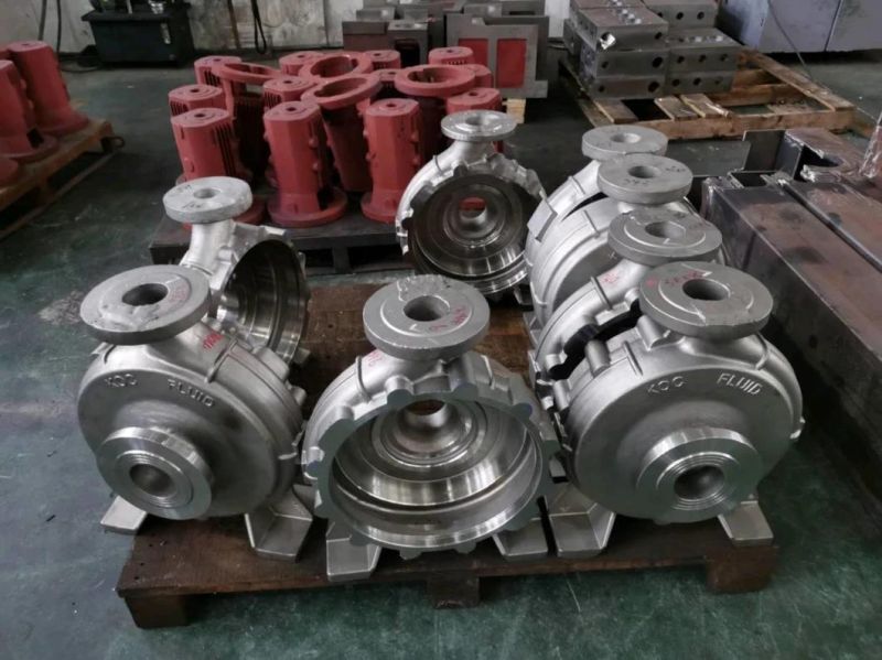 OEM Large Stainless Steel Sand Casting Water Centrifugal Pump Housing Pump Body Pump Parts