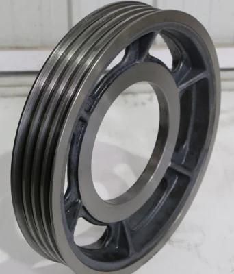 Hebei Manufacturer, Ductile Iron Green Sand Casting Pulley for Agriculture