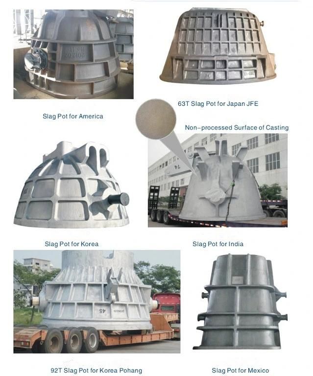 Cast Carbon Steel Slag Pot for Steel Industry