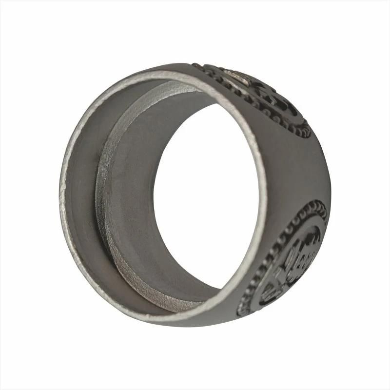 Wholesale Custom 12*18mm Stainless Steel Thumb Ring