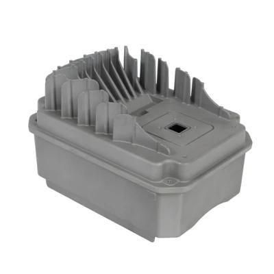 OEM Aluminum Alloy Die-Casting Parts, Waterproof Inverter Integrated Radiator Housing