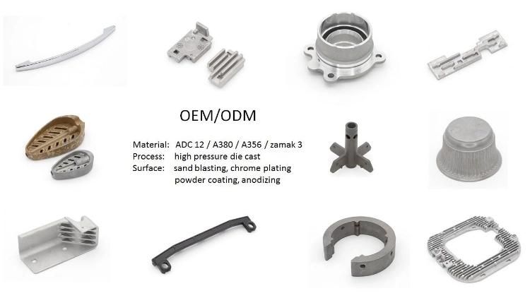 Meal Sand Resin Shell Aluminum Gravity Low Pressure Investment Die Casting Product