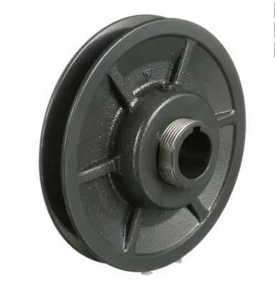 Auto Parts Carbon Iron Small Sand Casting Electric Motor Pulley for Machinery Part